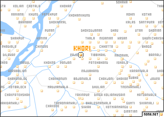 map of Khori