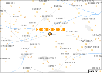 map of Khorn-Kukshum