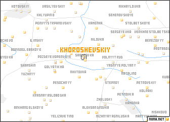 map of Khoroshëvskiy