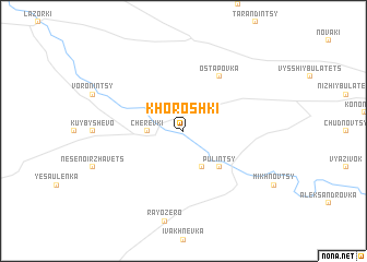 map of Khoroshki