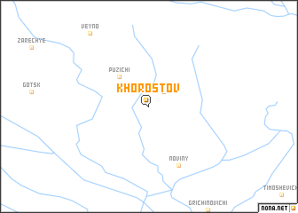 map of Khorostov