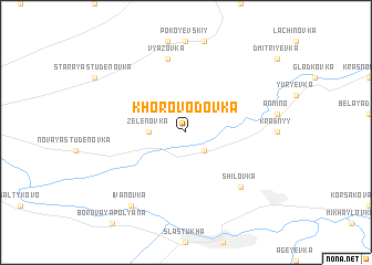 map of Khorovodovka