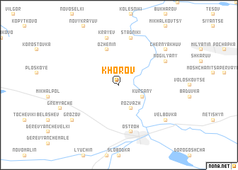 map of Khorov