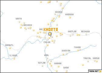 map of Khorta