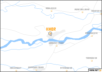 map of Khor