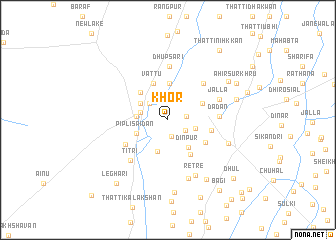 map of Khor