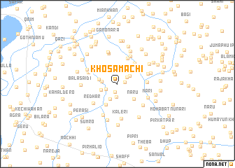 map of Khosa Machi