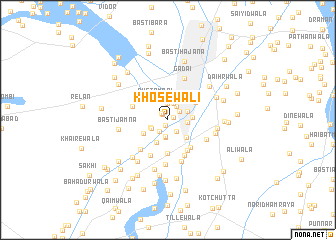 map of Khosewāli