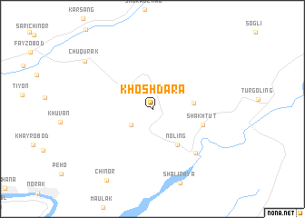 map of Khoshdara