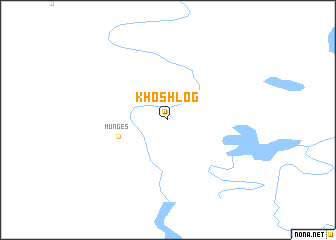 map of Khoshlog