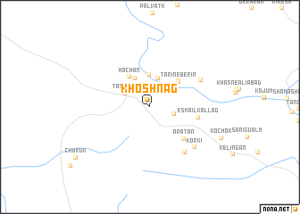 map of Khoshnag