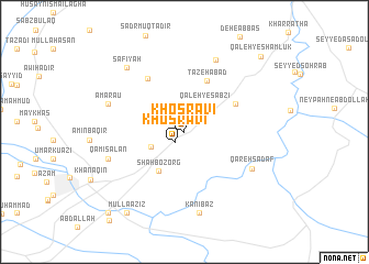 map of Khosravī