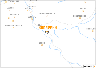 map of Khosrekh