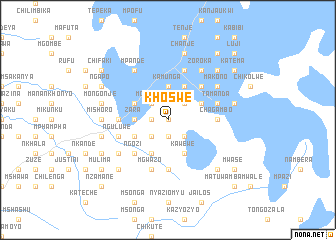 map of Khoswe