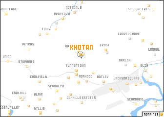 map of Khotan