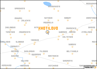 map of Khotilovo