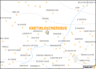 map of Khotiml\