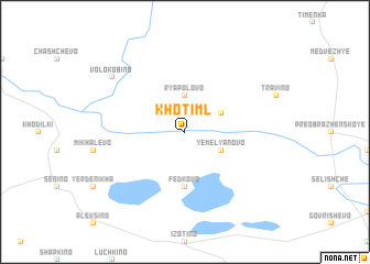 map of Khotiml\