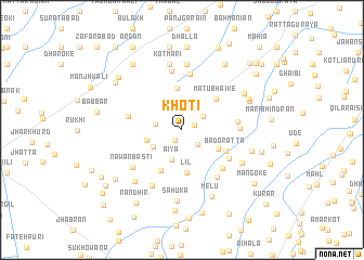 map of Khoti