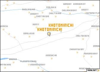 map of Khotomirichi