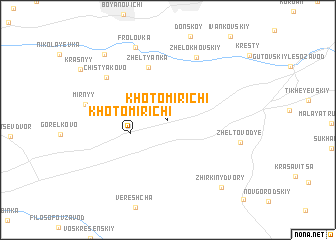 map of Khotomirichi