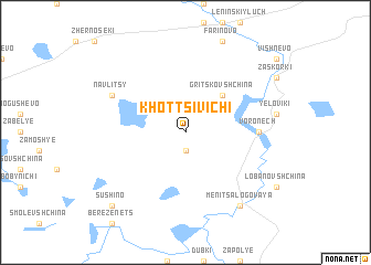 map of Khottsivichi