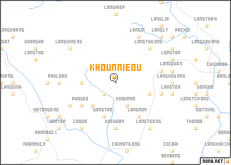 map of Khoun Nieou