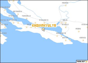map of Khovinkyulya