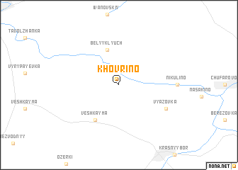 map of Khovrino