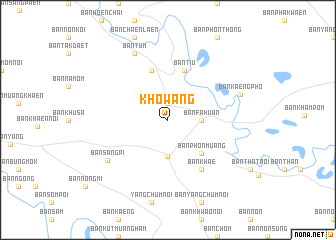 map of Kho Wang