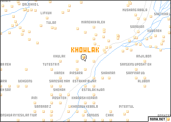 map of Khowlak