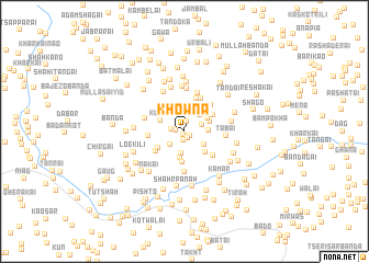 map of Khowna