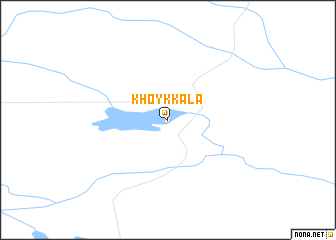 map of Khoykkala