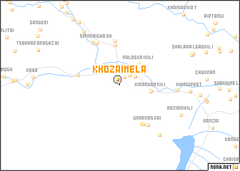 map of Khozai Mela