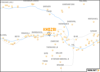 map of Khozai