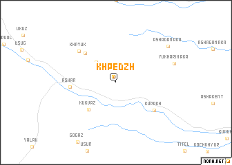 map of Khpedzh