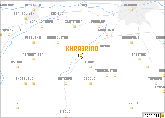 map of Khrabrino