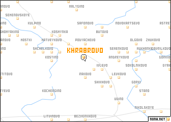 map of Khrabrovo