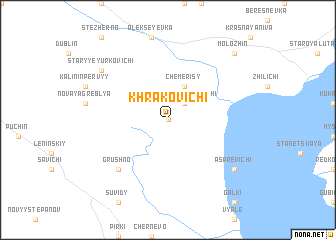 map of Khrakovichi