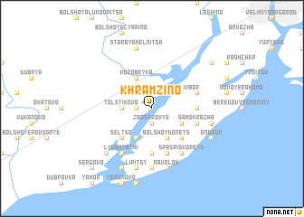 map of Khramzino