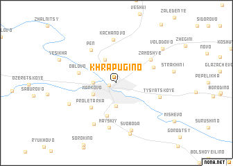 map of Khrapugino