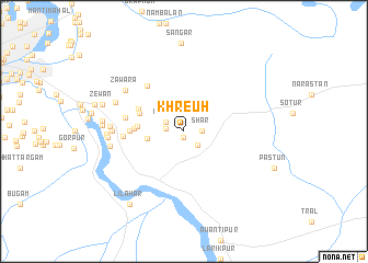 map of Khreuh