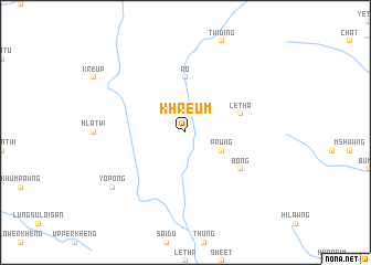 map of Khreum