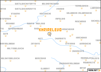 map of Khripelëvo