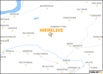 map of Khripelëvo