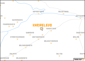 map of Khripelëvo