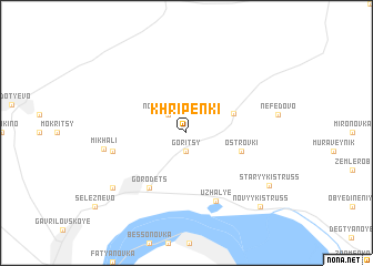 map of Khripenki