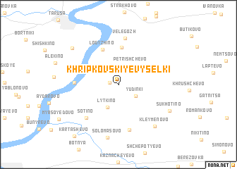 map of Khripkovskiye Vyselki