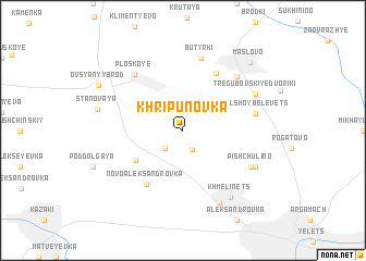 map of Khripunovka