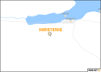 map of Khristenko